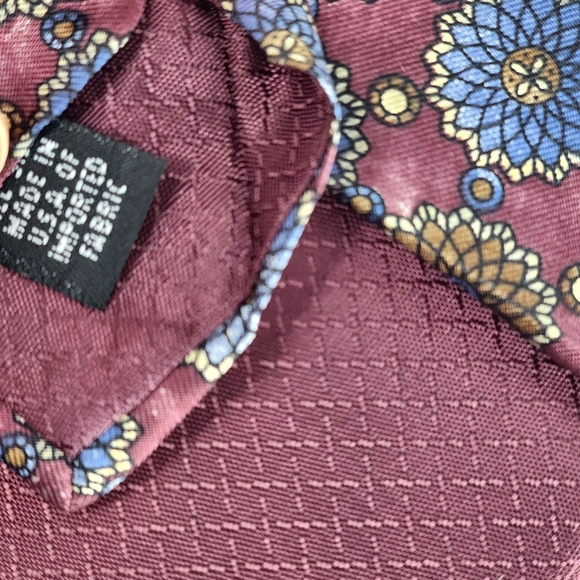 CHRISTIAN DIOR MONSIEUR Silk Floral Tie. - Picture 5 of 7